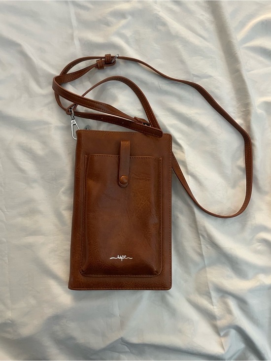Handbags - Brown Crossbody Phone Bag